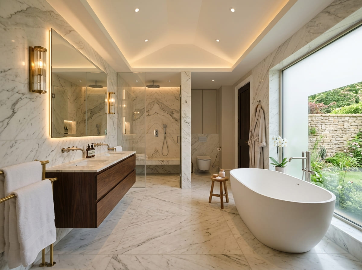 Custom Bathroom Renovation in Mico